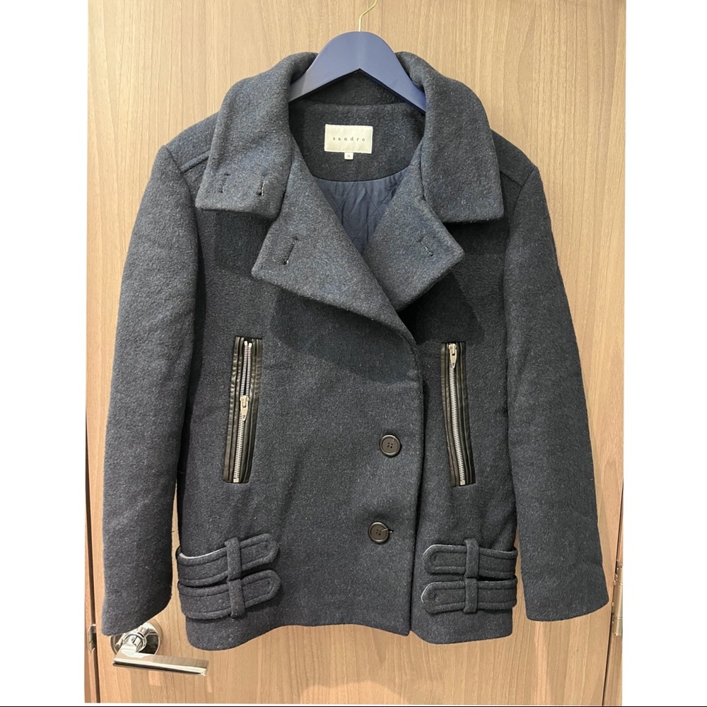 Sandro wool jacket.